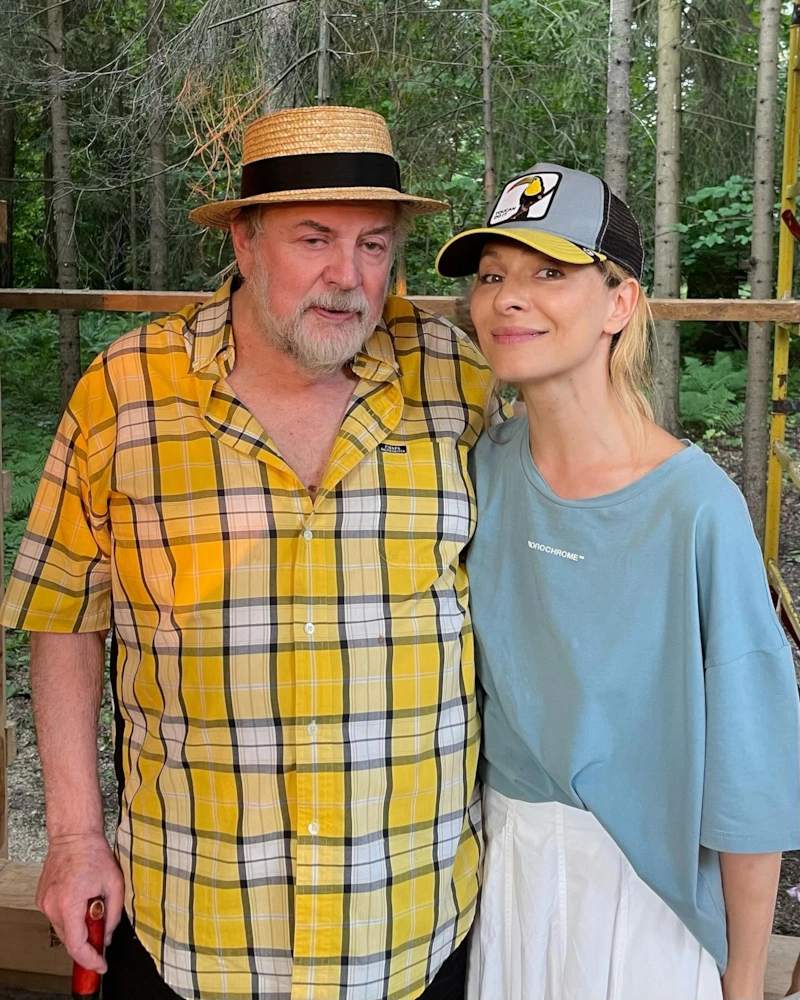 Александр Ширвиндт и Елена Подкаминская