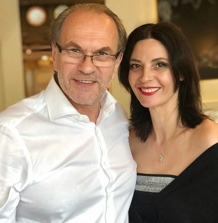 Алексей Гуськов и его жена Лидия Вележева