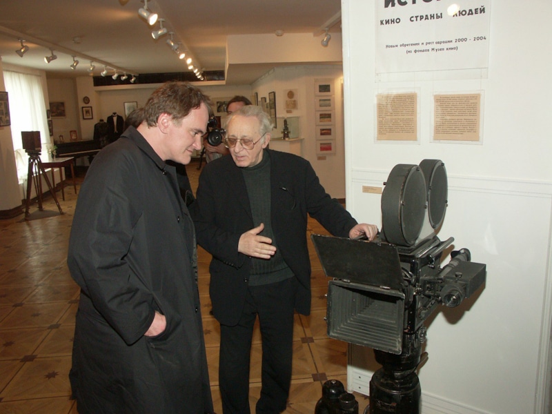 Наум Клейман и Квентин Тарантино