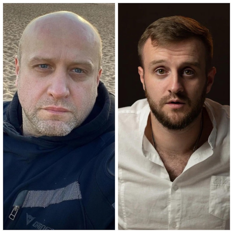 Виталий Коваленко и Игорь Огурцов (похожи)