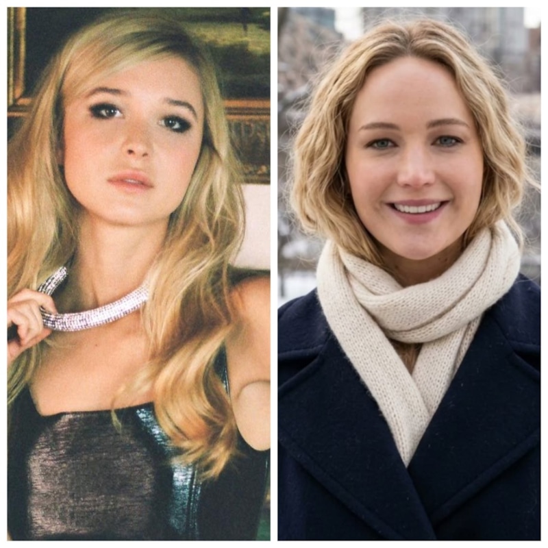 Изабель Мэй и Дженнифер Лоуренс (похожи) Изабель Мэй и Дженнифер Лоуренс (похожи)