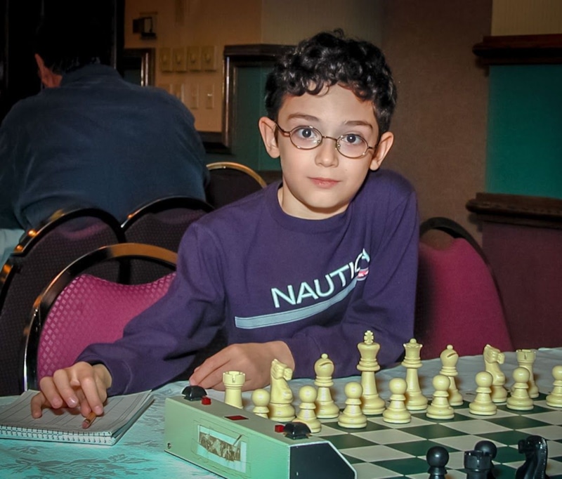 Фабиано Каруана в детстве