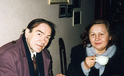 Вадим Яковлев с женой