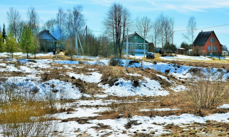 Весенний порядок: дача оживает