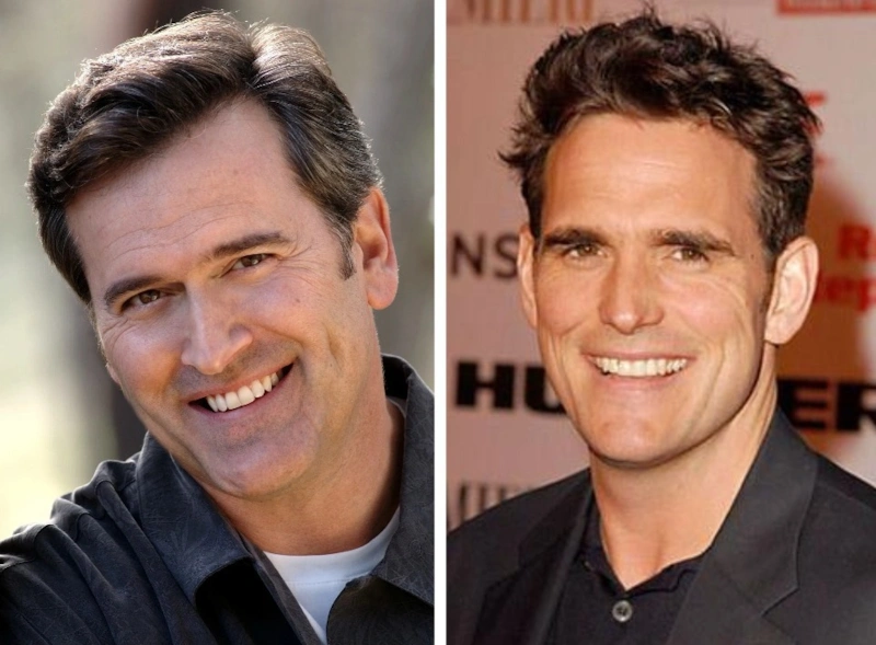 Брюс Кэмпбелл и Мэтт Диллон (похожи) Брюс Кэмпбелл и Мэтт Диллон (похожи)