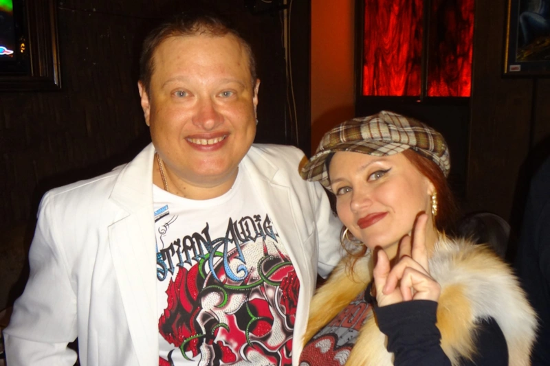 Юрий Алмазов с женой