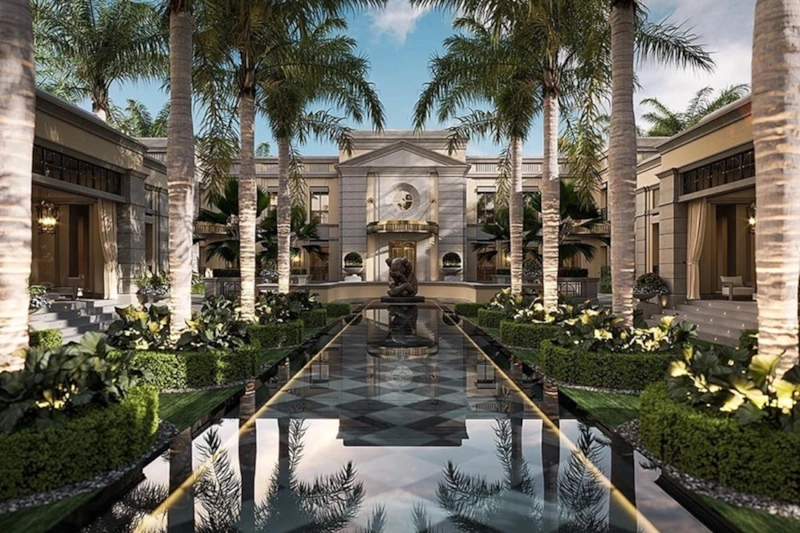 Остров Индиан-Крик оснащен многоуровневой системой защиты и утопает в роскоши