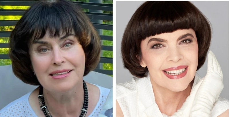 Алла Данько и Мирей Матье Алла Данько и Мирей Матье