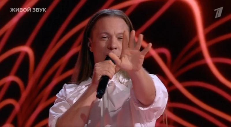 Женя Веренич в шоу «Голос» на «Первом канале»