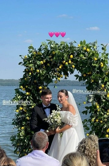 Адьян Питкеев и бывшая жена Лариса Урусова