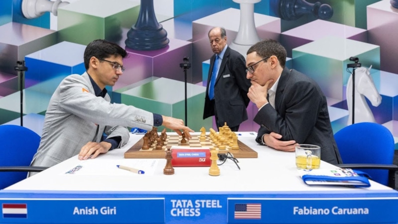 Аниш Гири и Фабиано Каруана