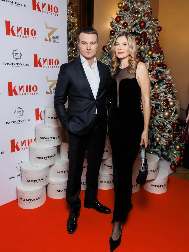 Анна Невская с мужем