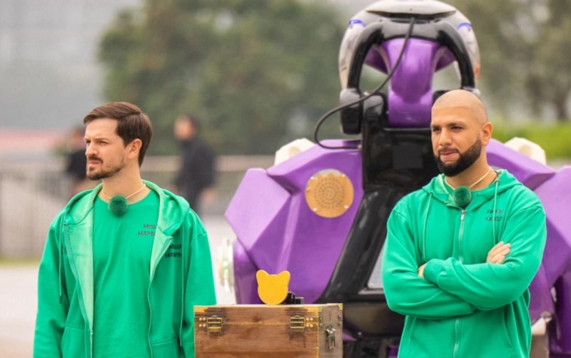 Артем Качер и Миша Марвин на проекте «Сокровища императора»