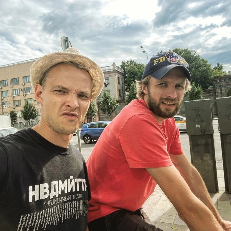 Евгений Серзин и Семен Серзин