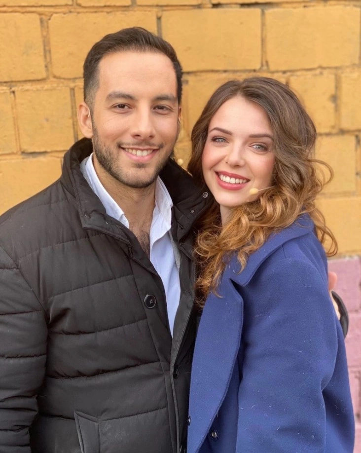 Евгения Огурцова с мужем Николаем