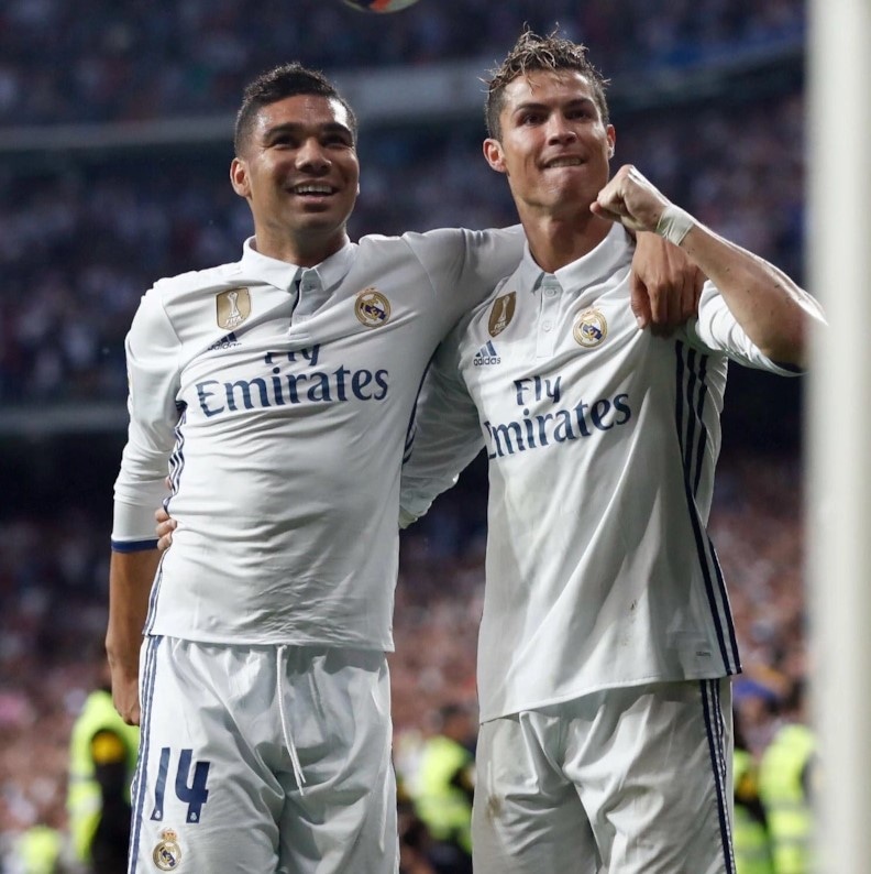 Каземиро и Криштиану Роналду