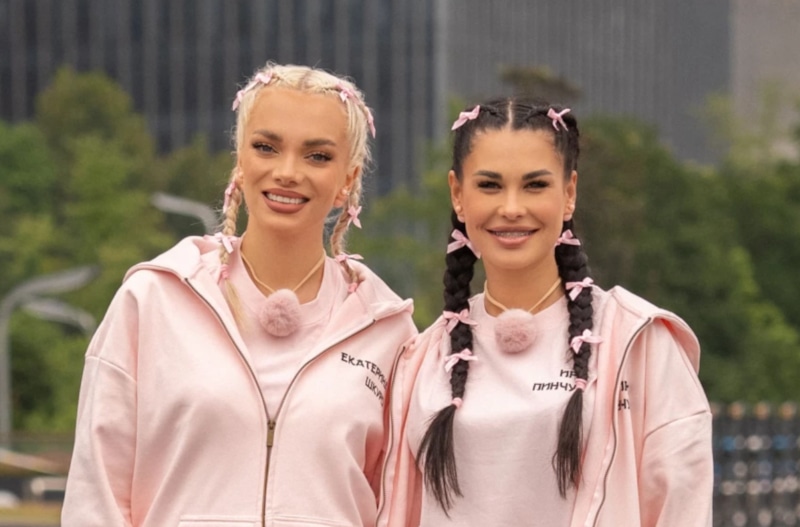 Екатерина Шкуро и Ирина Пинчук на проекте «Сокровища императора»