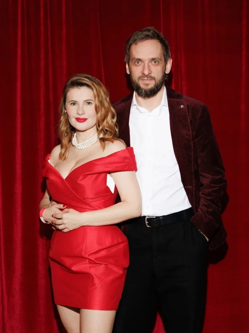 Анна Цуканова и ее муж Михаил Врубель