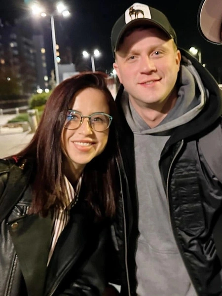 Евгений Банифатов и Мирослава Карпович