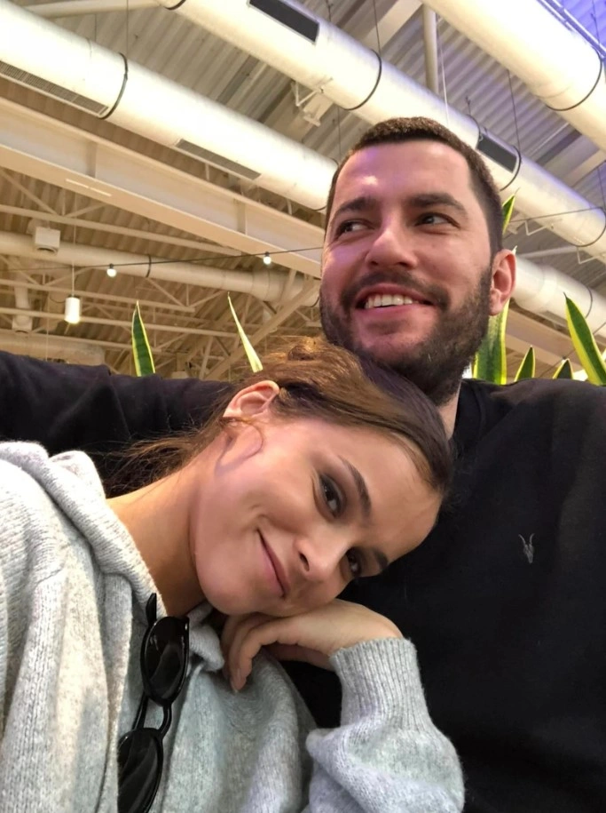 Мила Сивацкая с мужем