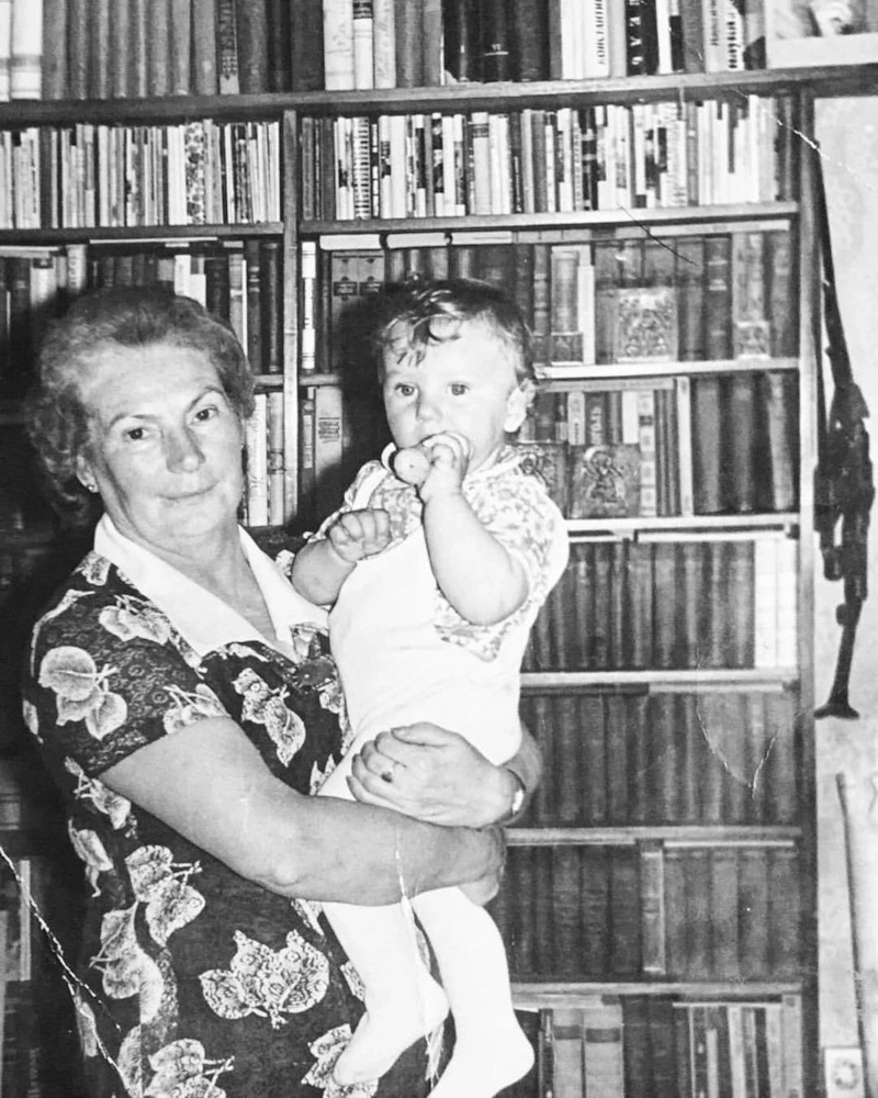 Антон Красовский в детстве