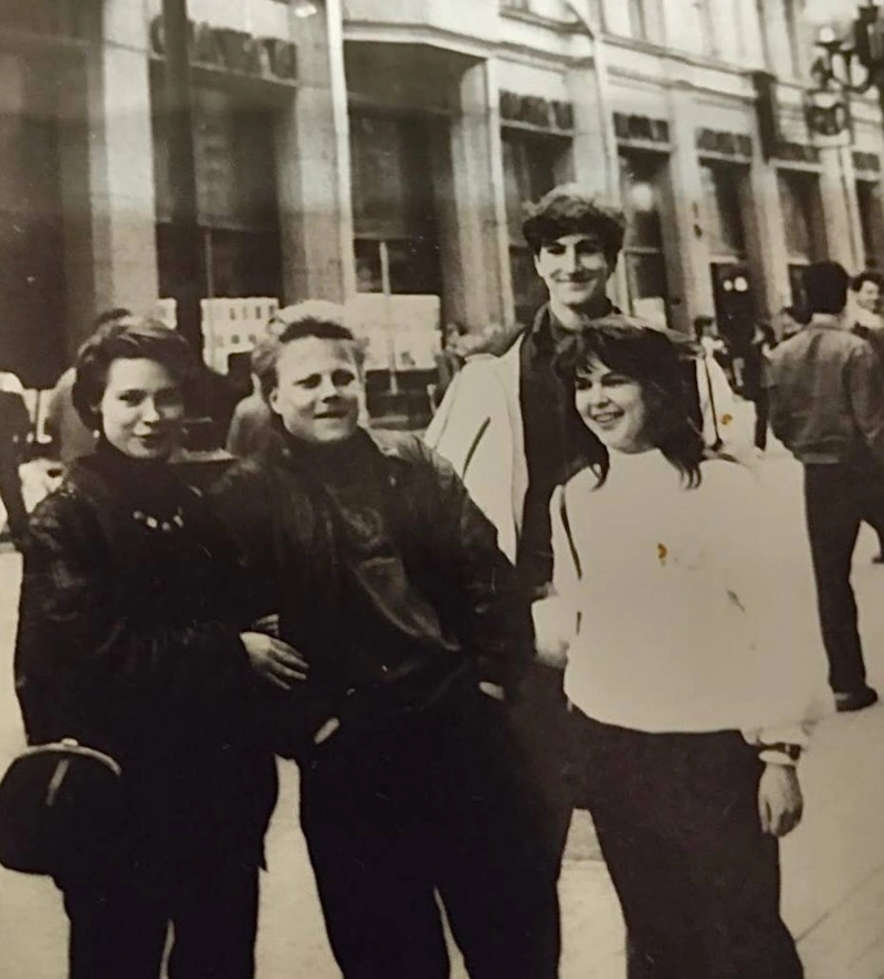 Антон Красовский в молодости