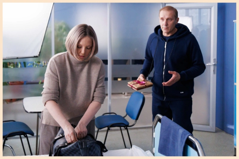 Мария Аниканова и Максим Битюков в сериале «Если я виновата»