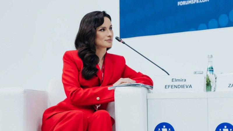 Эльмира Эфендиева на ПМЭФ