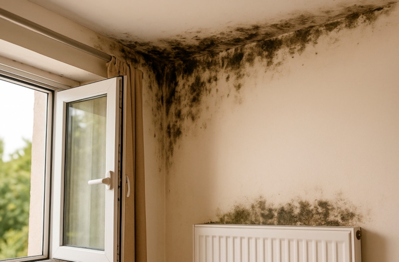 Скрытая угроза в доме: сырость запускает разрушение