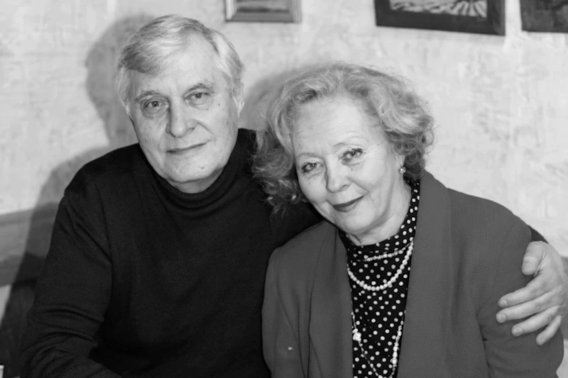 Олег Басилашвили и Галина Мшанская