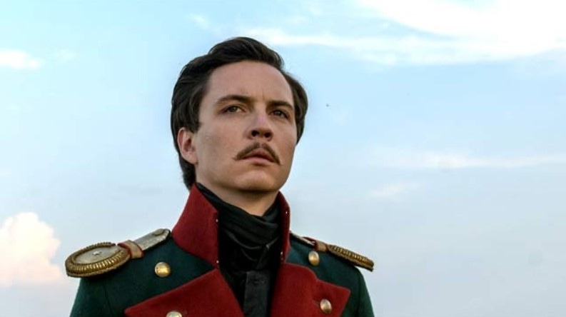 Владимир Аблогин в роли Лермонтова в фильме «Лермонтов»