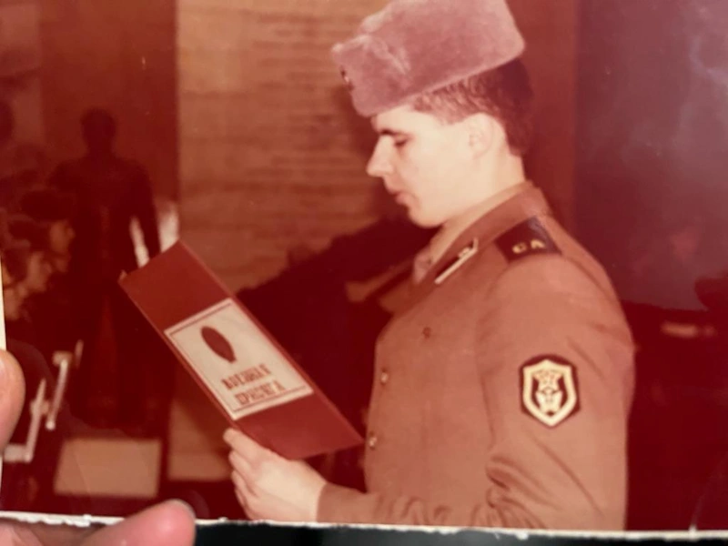 Вячеслав Гладков в молодости