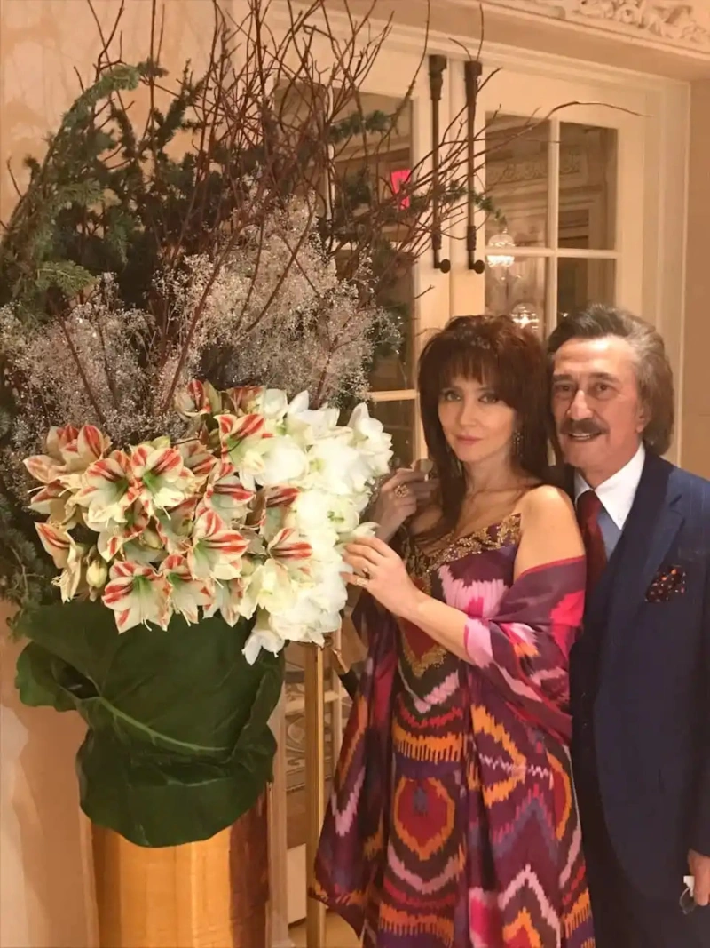 Фаррух Закиров с женой