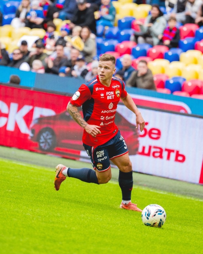 Данил Круговой — защитник московского ЦСКА