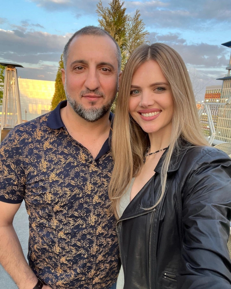 Арарат Кещян с женой Арарат Кещян с женой