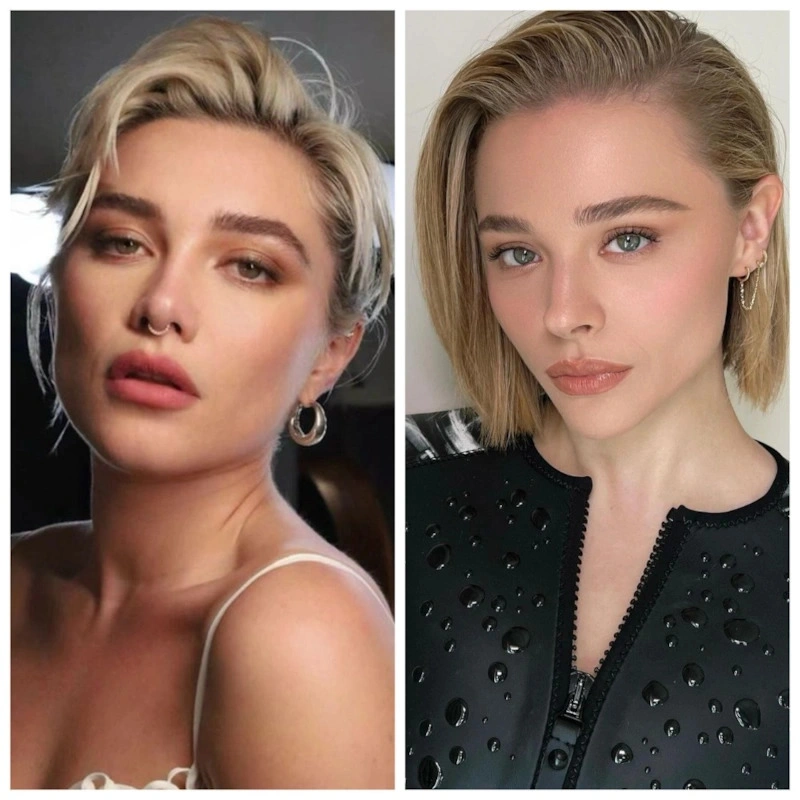 Флоренс Пью и Хлоя Морец