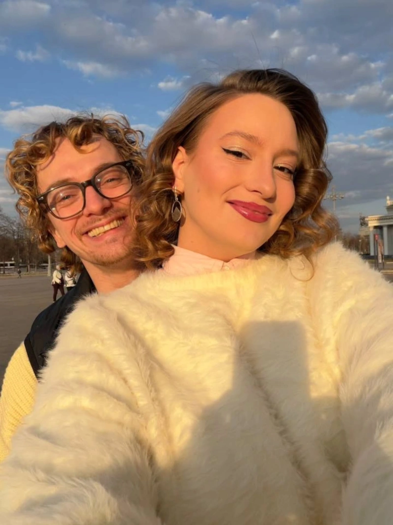 Владислав Бенграф и его жена Евгения Эктова