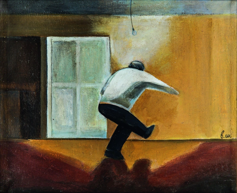 Картина Владимира Шинкарёва «Один танцует»