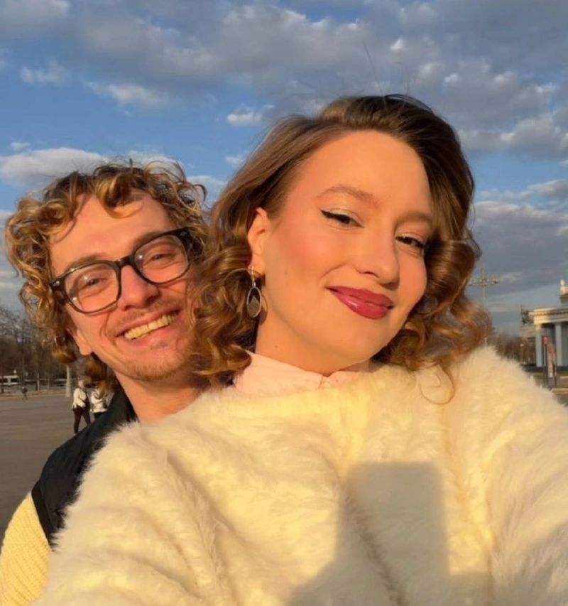 Евгения Эктова с мужем Владиславом Бенграфом