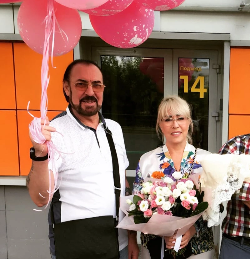 Татьяна Маркова с мужем