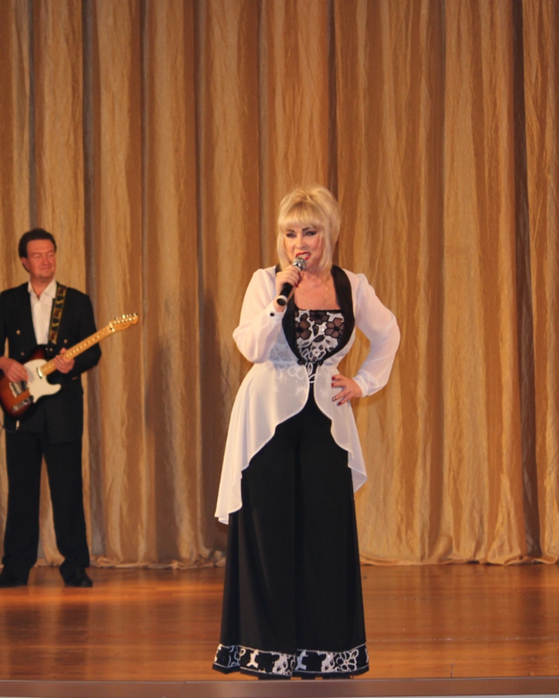 Татьяна Маркова на концерте