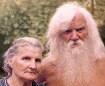 Порфирий Иванов с женой