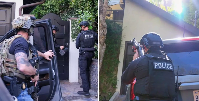 Спецназ взял штурмом дом D4vd во время ареста