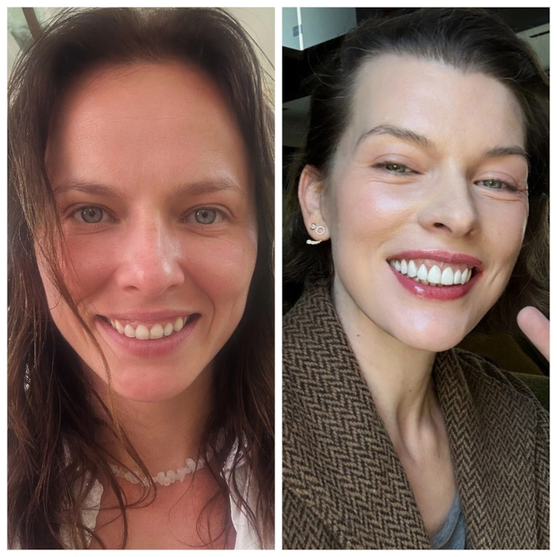 Вера Шпак и Милла Йовович (похожи)