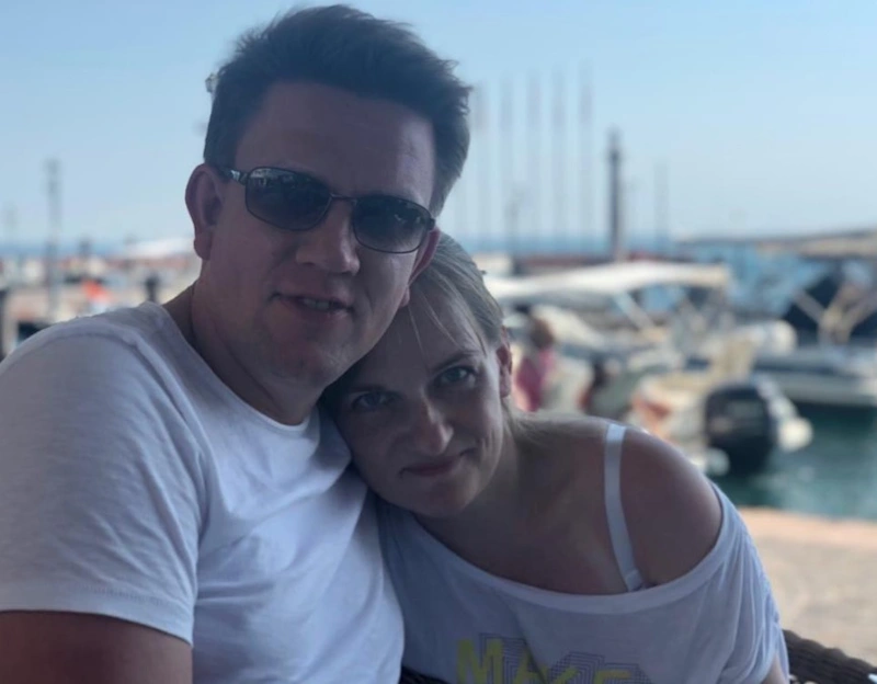 Евгений Капьев с женой