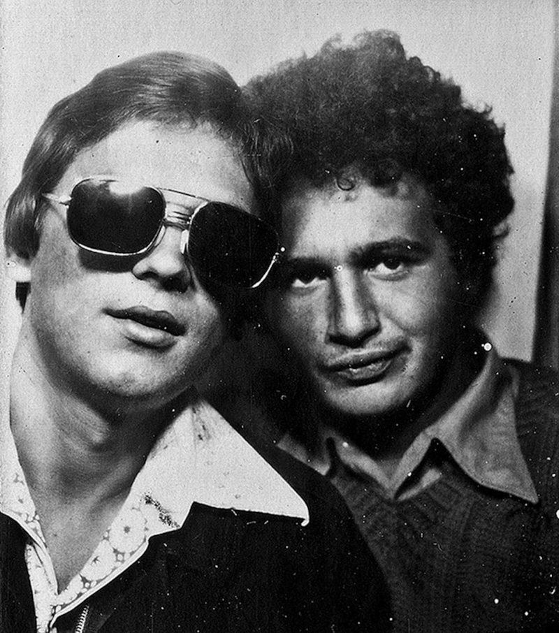 Алексей Балабанов и Евгений Горенбург в молодости