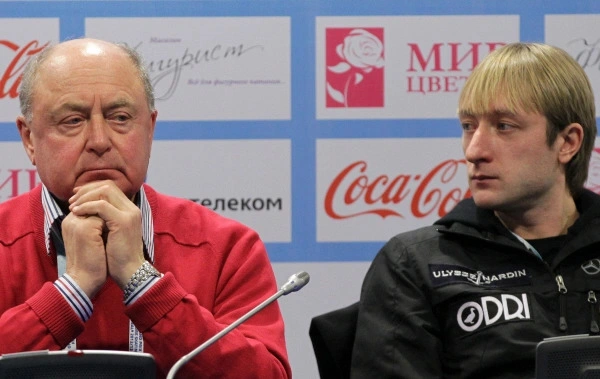 Алексей Мишин и Евгений Плющенко