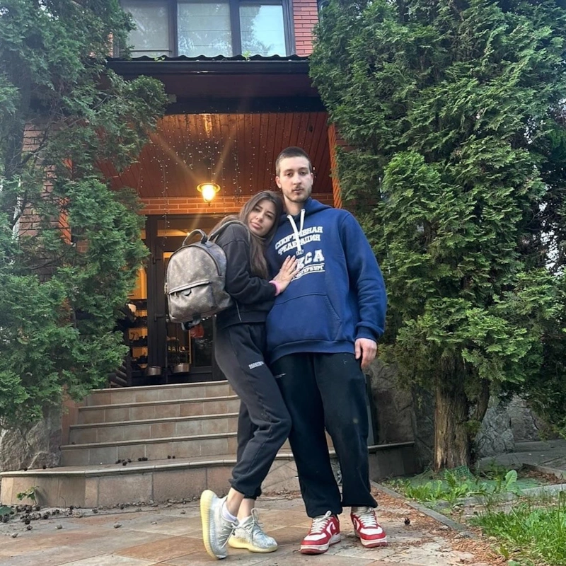 Мария Ермак с сыном