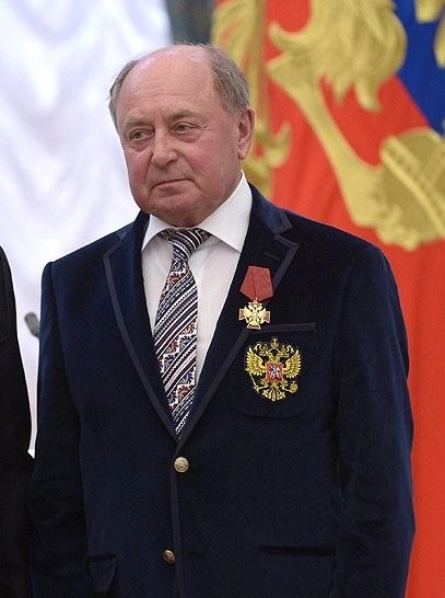 Алексей Мишин с орденом «За заслуги перед Отечеством»