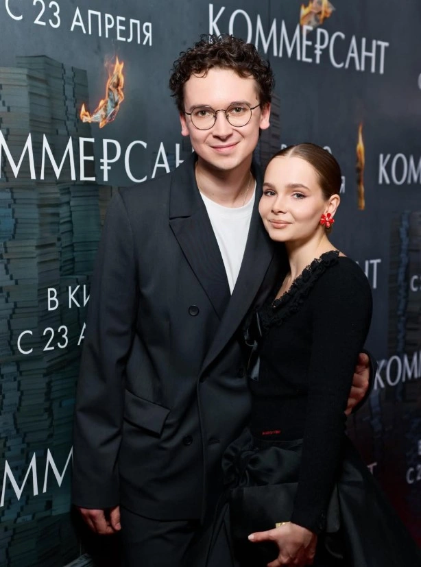 Федор Кравчук, режиссер драмы «Коммерсант», и Дарья Ермакова